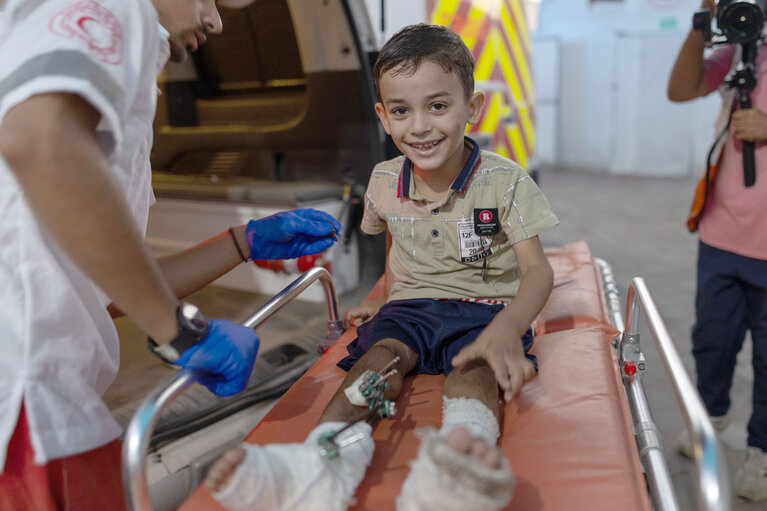 Medical Evacuation for Children in Gaza