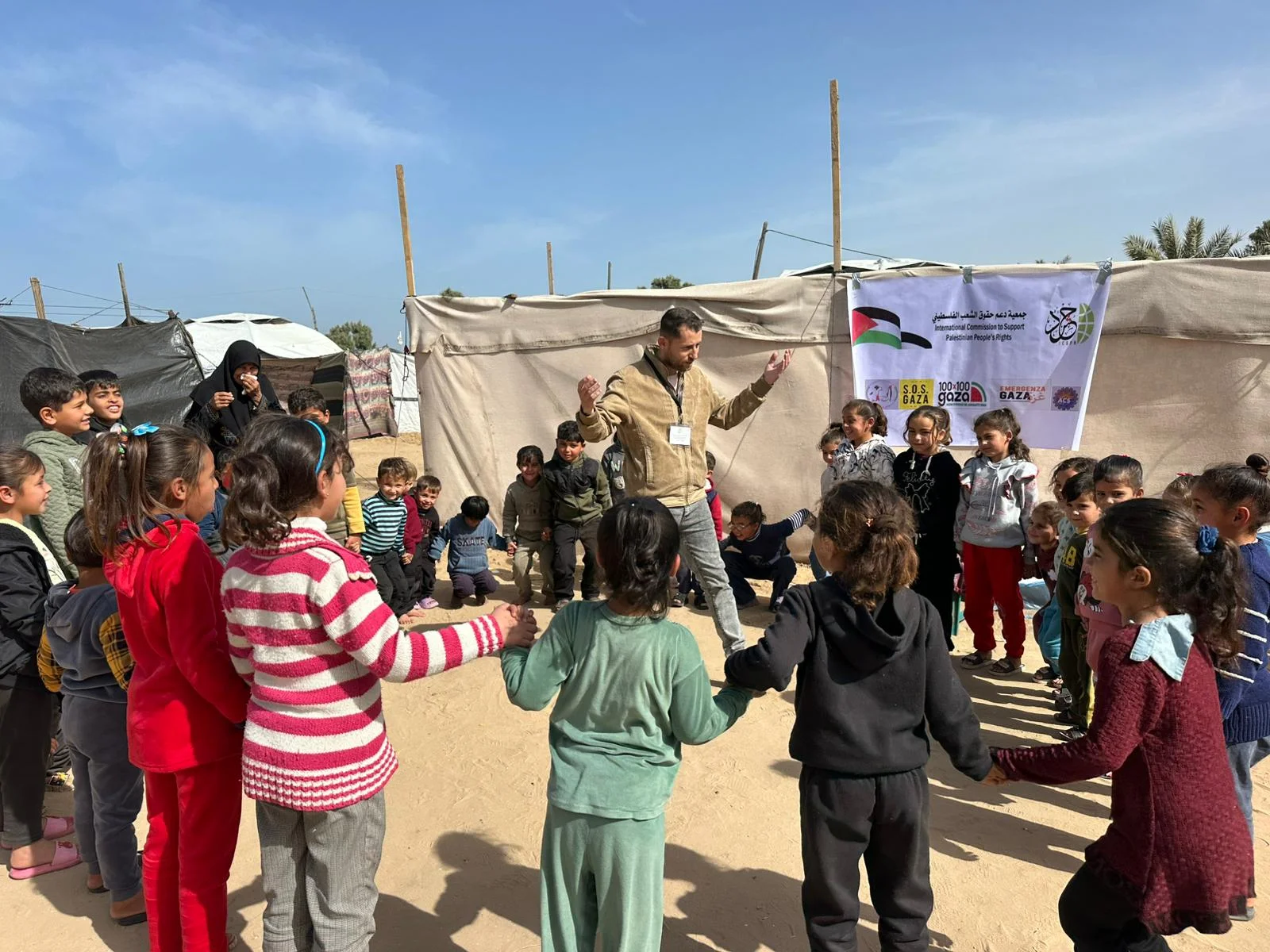 Provide psychosocial support in Gaza